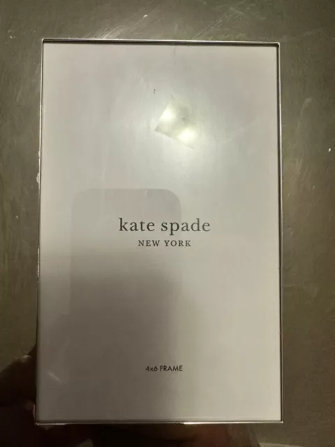 Kate Spade Picture Frame 4x6 Silver Plated This Is The Life New Opened Box Lenox