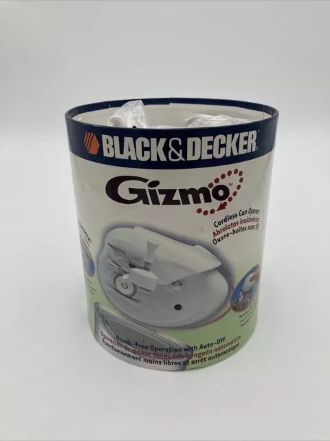 BLACK AND DECKER GIZMO EM200 CORDLESS CAN OPENER SPACEMAKER @60R