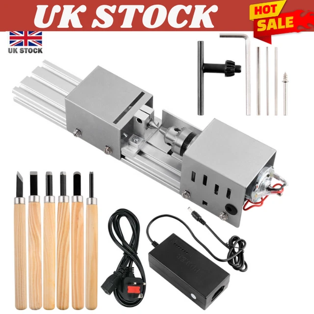 MINI METAL LATHE Wood DIY Model Making Drilling Milling Machine