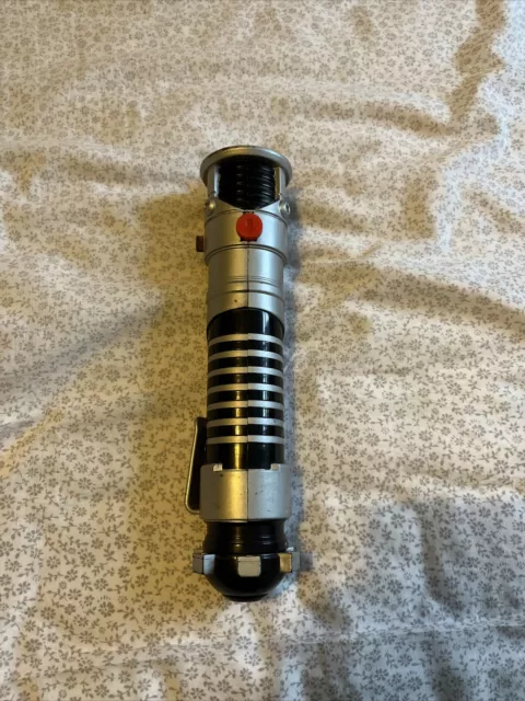 Star Wars Mace Windu Flick Out Purple Lightsaber - Hasbro 2002 Cosplay