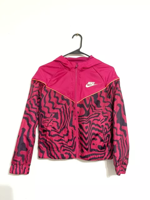 Nike Sportswear Girls Zip Windrunner Lightweight Jacket SIZE LARGE Fit ToWomen S