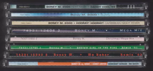 Boney M. Maxi CD Sammlung ( 8 Maxi CDS )