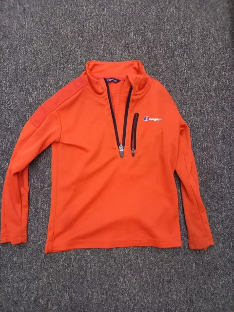 Maglione in pile Children Berghaus strato intermedio pull oltre mezza cerniera età 3/4 anni