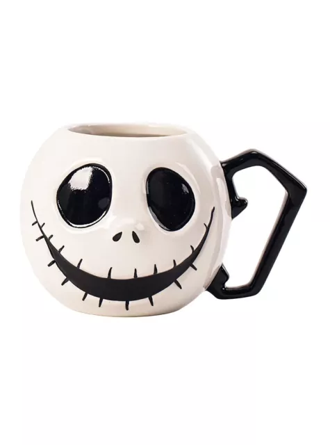 Disney Nightmare Before Christmas Jack Skeleton Shaped 3D Mug Tea Coffee