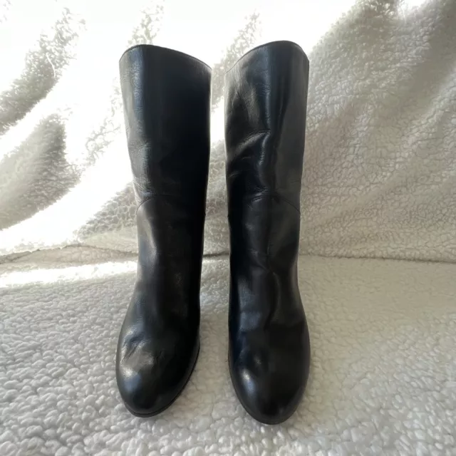 Marc by Marc Jacobs leather ankle boots black sz 6.5 3