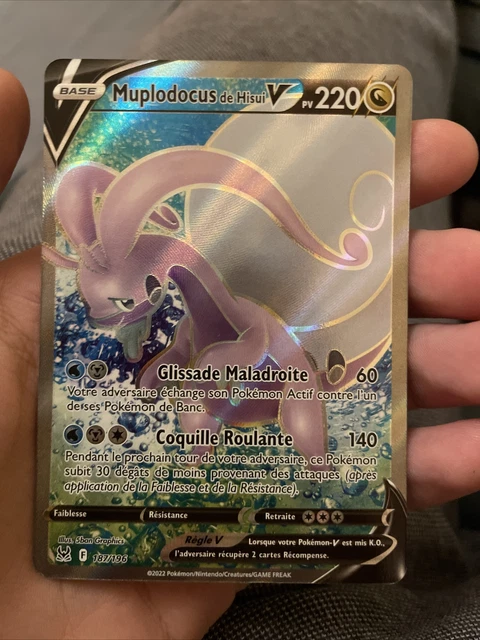 Carte Pokémon Muplodocus de Hisui V FA 187/196 FR Neuve