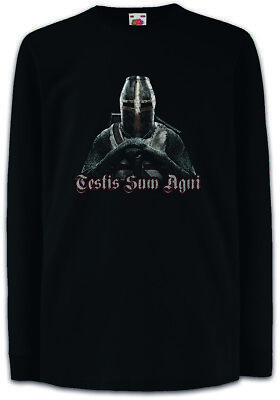 TEMPLAR II Kids Long Sleeve T-Shirt Cross Knight Ordo Orden Crusade Crusader