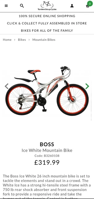 Boss ice mountain 2025 bike