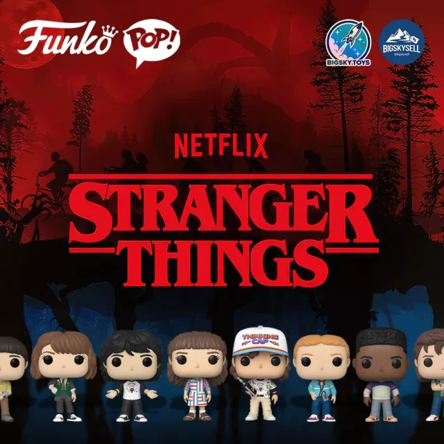 Funko Pop! STRANGER THINGS Vinyl Figures with Protectors - Pick and choose!!