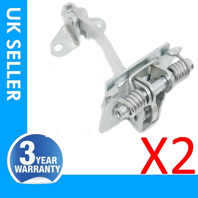 2 X FRONT Door Hinge Stop Check Strap Limitery Right Left Fits PEUGEOT