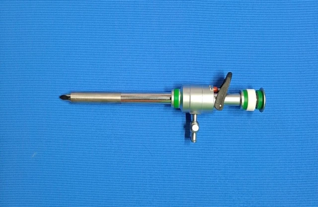 New Laparoscopic 10mm Trocar Cannula Sterile Reusable Surgical Instruments
