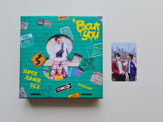 Super Junior D&E 2nd Mini Album Bout You- Donghae + Eunhyuk Group Version + PC