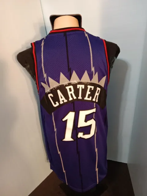 Vince Carter #15 Toronto Raptors Nike  Jersey Mens Sz L Authentic Stitched