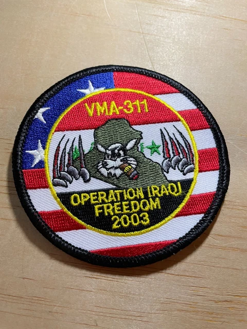 2003 Us Marines Patch-Vma-311 Operation Iraqi Freedom-Original Usmc Beauty! 2003 Us Marines Patch-Vma-311 Operation Iraqi Freedom-Original Usmc Beauty!