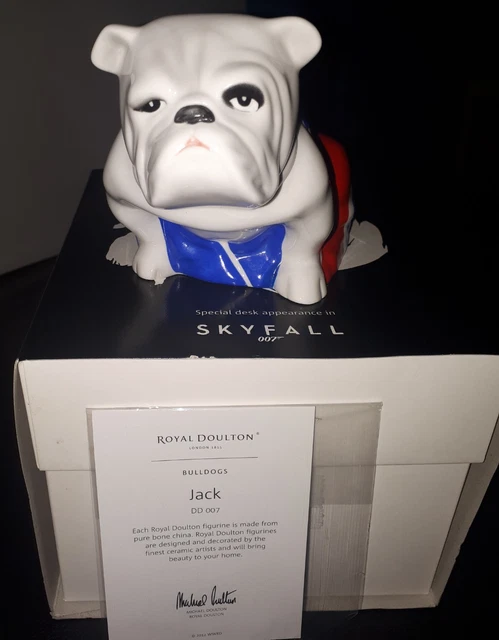 007   Jack the Bulldog フィギュア Royal Doulton Jack The Bulldog No Time To Die Edition | 007Store