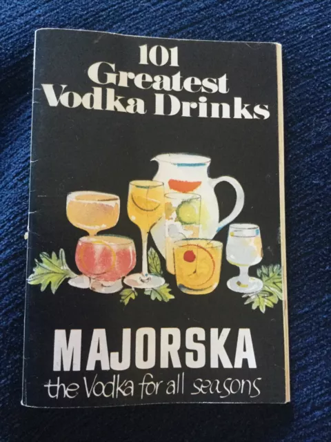 1960s 101 Greatest Vodka Drinks Majorska The Vodka For All Seasons