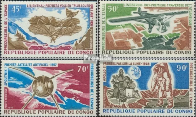 congo (brazzaville) 265-268 (complète edition) neuf avec gomme originale 1970 co