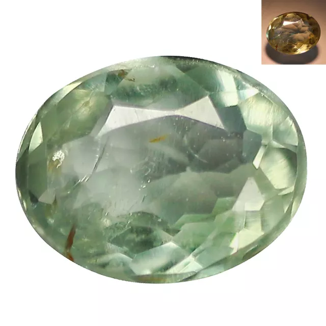 0.34 Ct Fair Oval Green Changing to Red (Under UV Light) Natural Alexandrite