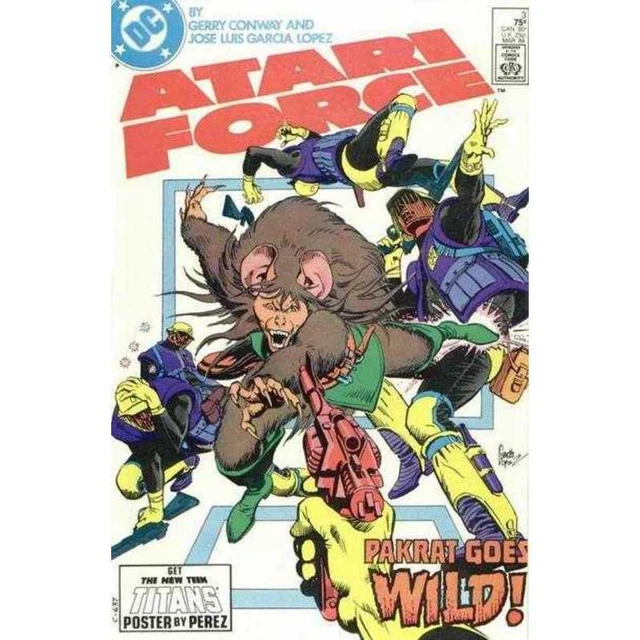 Atari Force (1984 series) #3 in Very Fine + condition. DC comics [l}