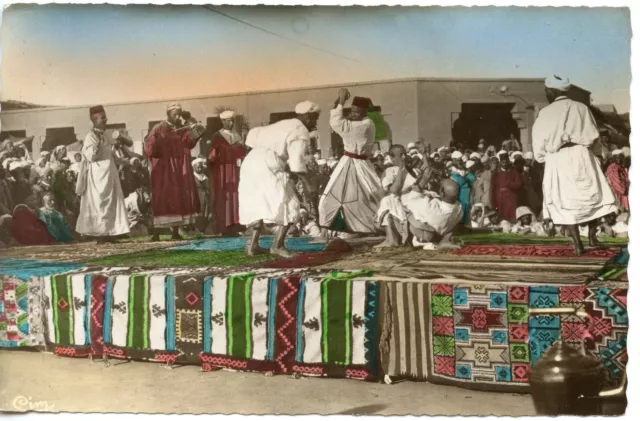 Carte Postale Maroc Scenes Et Types Du Maroc Danseurs Cherils