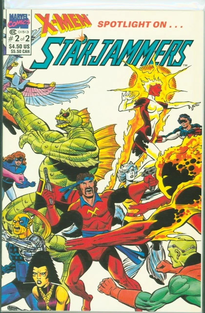 X-Men Spotlight On... Starjammers Complete Set of 2 (#1-2) VF Prestige Format 2