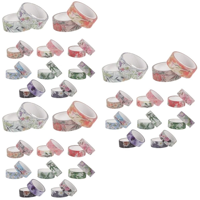 60 rollos cinta adhesiva washi kawaii Washi Tape Pro manualidades decoración álbum de recortes