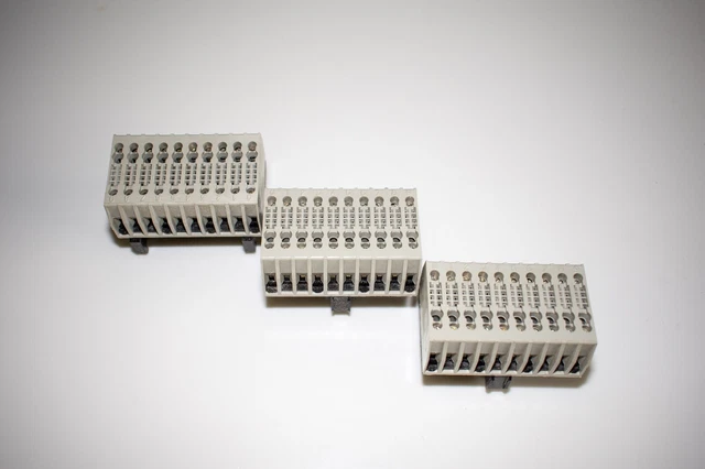 Schneider DB6CD110 Terminal Blocks, 10-Pole 600V 30A, tested, 6-month warranty