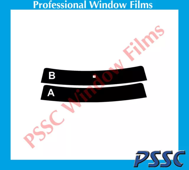 PSSC Pre Cut Sun Strip Window Films Fit for Nissan Almera 5 Door Hatch 2000-2015
