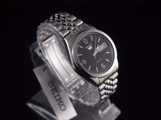 SNK135K1 SEIKO 5 SNK135 Stainless Steel Band Automatic Men s Black