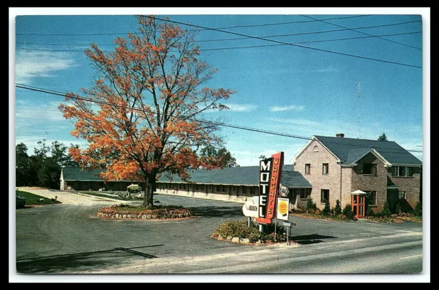 Laconia NH Margate Motel Lake Winnipesaukee Postcard    pc184