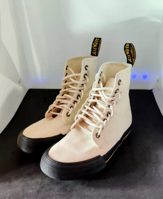 Dr martens winsted canvas cherry discount