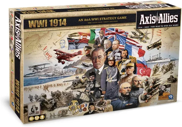 Renegade Game Studio Axis Allies prima guerra mondiale 1914 gioco da tavolo età 12 2-8 pla