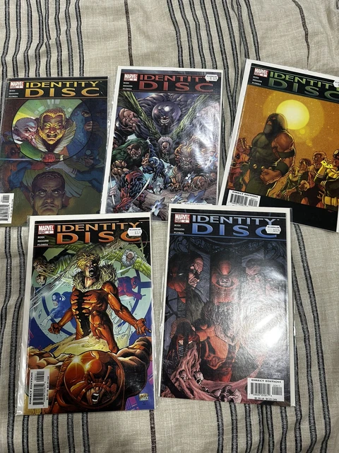 Identity Disc SET#1-5 MARVEL COMIC BOOK