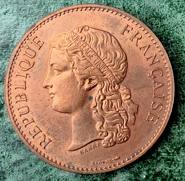 Médaille Centenaire de la République 1792-1892 - Collection
