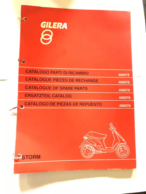 Catalogo 406078 Gilera Storm
