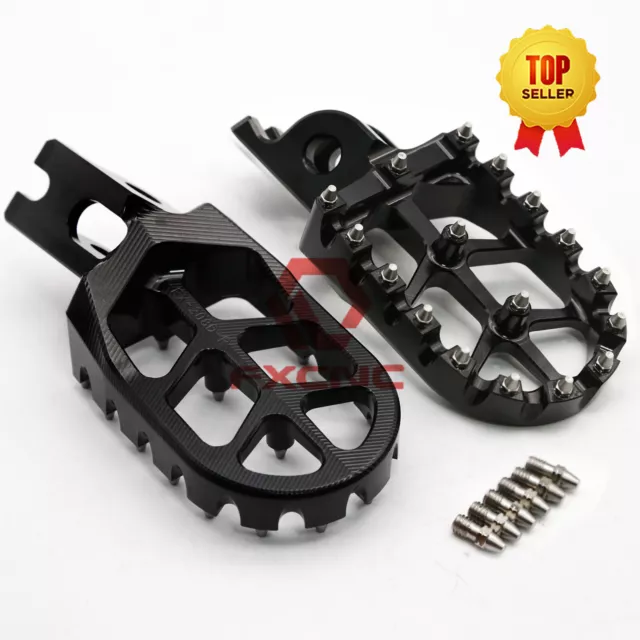CNC Pivot Dirt Nails Pedal Footrest Footpeg FOR CR125 CR250 02-08 CRF 150R -2015