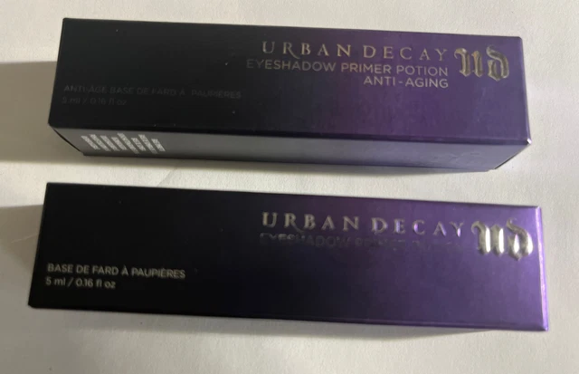 Paquete de 2 Pociones de Primer Sombra de Ojos Urban Decay 1 Original 1 Antienvejecimiento 0,16 Oz - Nuevo
