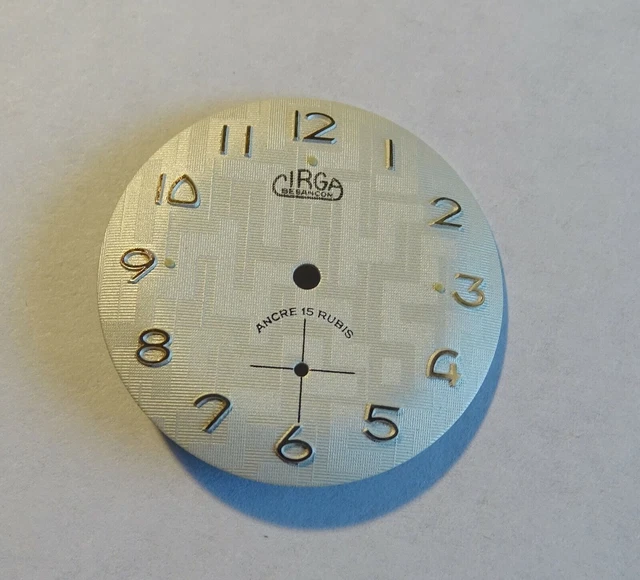 Meuble Horloger Cadran De Montre Plat 15 Rubis - Calibre H.S 651 - Étanche - Neuf Sans étiquette Instrument De Bord