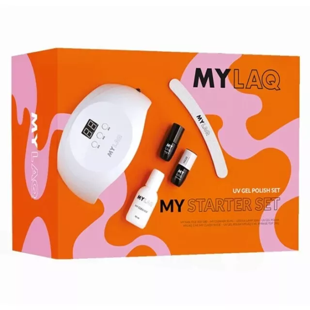 MylaQ NEONAIL Nagelstudio Starter Set Nagellack Geschenkbox Lackfarben SUPER SET