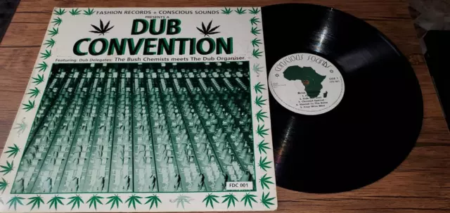 Bush Chemists & Dub Organiser - Dub Convention Lp Fashion Vg