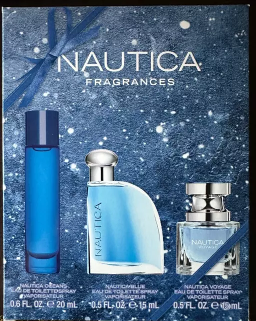 Nautica Blue Gift 3pcs Gift Set