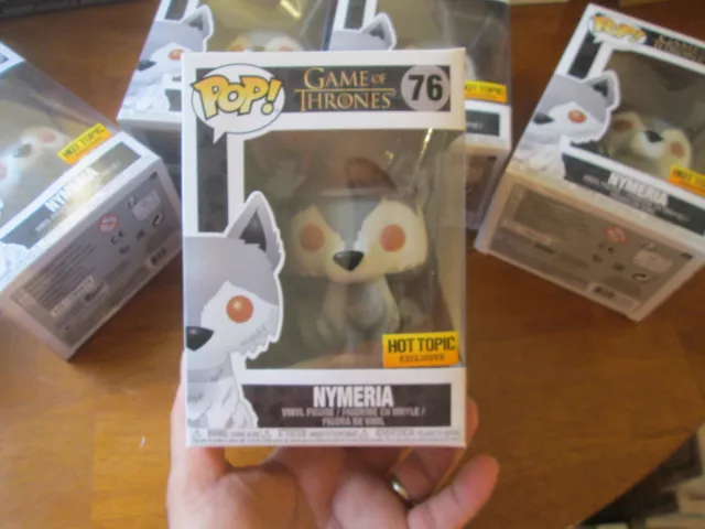 Funko Pop Game Of Thrones Nymeria # 76 Sujet Chaud Exclusif 2