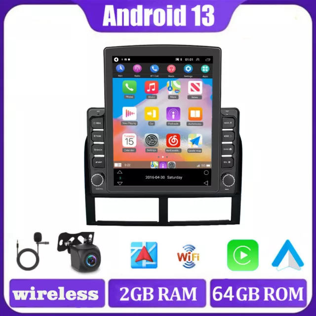 2G+64G Für Jeep Grand Cherokee WJ/WG Autoradio 9.7'' Android 13 GPS Navi CarPlay