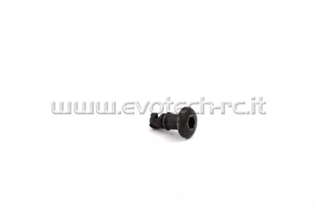 EVOTECH ACCESSORI RACING ACCESSORIES PERNO SENZA ANELLO NO RING HEAD 6x12mm NERO