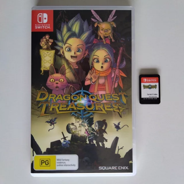 Dragon Quest Treasures Blue Eyes and the Compass of the Sky Switch Games NEW