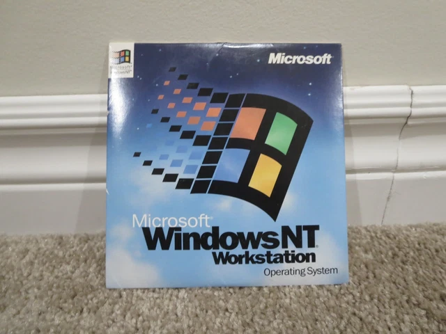 MICROSOFT WINDOWS NT 4.0 Workstation CD with Key $5.00