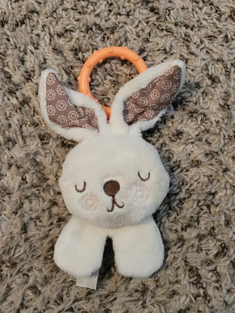 Fisher Price Delux Activity Gym Replacement Sleeping Bunny Plush Rattle Toy