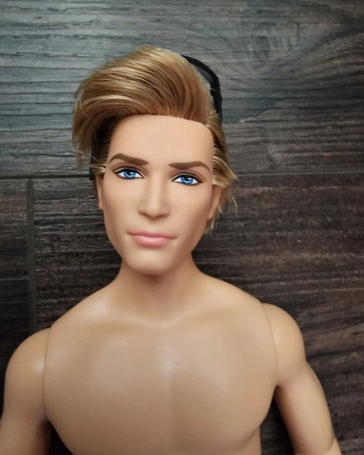 BARBIE KEN DOLL Nude - Articulated Harley-Davidson Ken Only With Arm