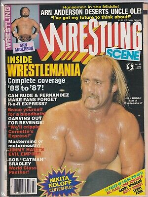Lutte Rindgside Mag Hulk Hogan Fuji Lex Luger No.41 Juillet 1989 091519nonr 
