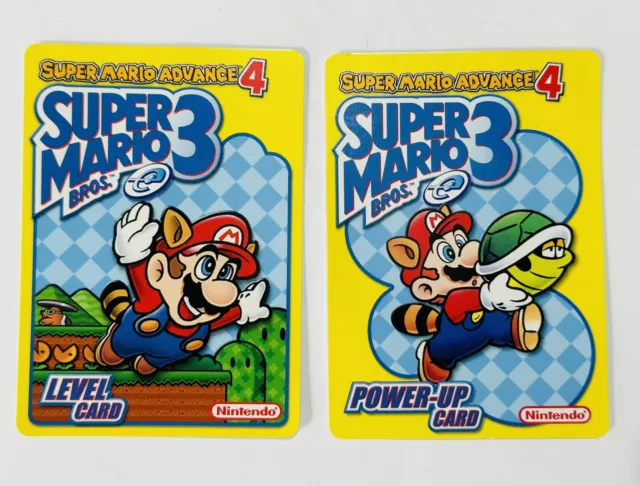 SUPER MARIO ADVANCE 4: Super Mario Bros 3 E Reader Power-Up Card 03 ...